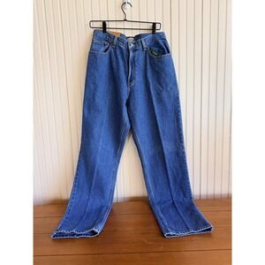 LL Bean NEW Original Fit Relaxed Jeans Womens 12 Medium Tall High Rise Straight